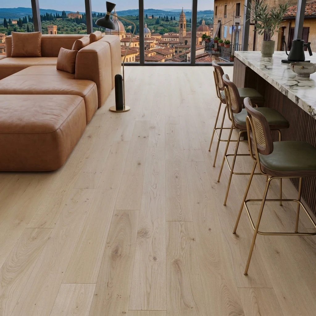 PARQUET PREFINITI – Rovere 1 Strip – Majster MarziPan Muffin – Spazzolato – Stock residuo: 6 mq – Offerta: € 138,60
