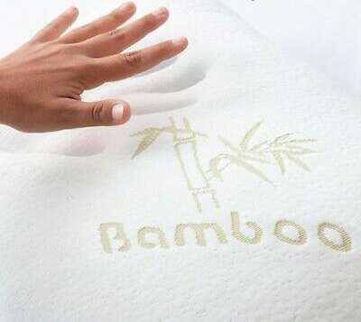 Materasso Tempo Bamboo matrimoniale 160 cm, memory 4,5 cm, molle 700, 9 zone differenziate.