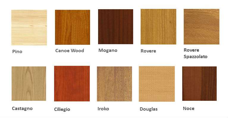 Pannello di rivestimento per blindo in legno massello con bugne