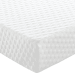 Materasso Emily Breezy 160 cm, Nanotecnologia Ioni Argento Fresco Estate, 7,3 cm Memory, 9 zone portanza differenziata.