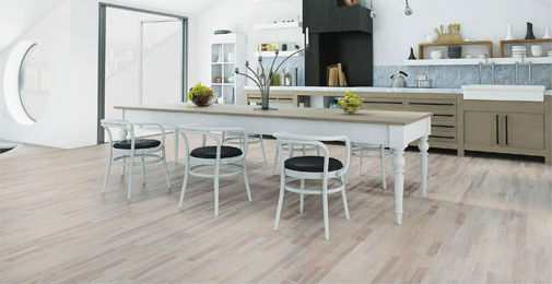 PARQUET PREFINITI – Rovere 3 Strip – Verniciato Opaco Bianco