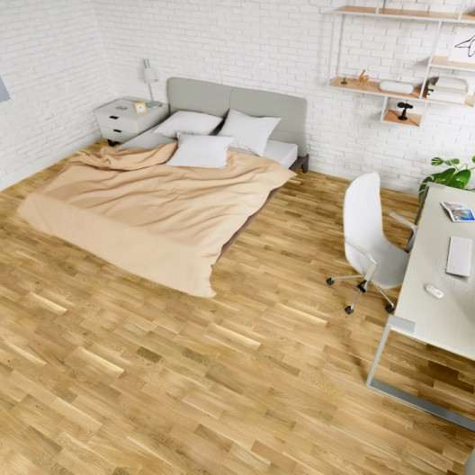 PARQUET PREFINITI – ROVERE NATURALE – 3 STRIP verniciato opaco