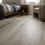 PARQUET PREFINITI – Frassino 1 Strip – Verniciato Opaco Grigio Spazzolato