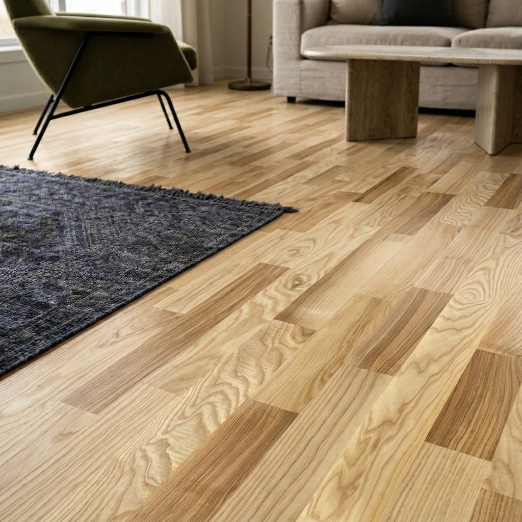 PARQUET PREFINITI – Frassino 3 Strip – Verniciato – Satinato – Stock residuo: 10 mq – Offerta: € 202,42