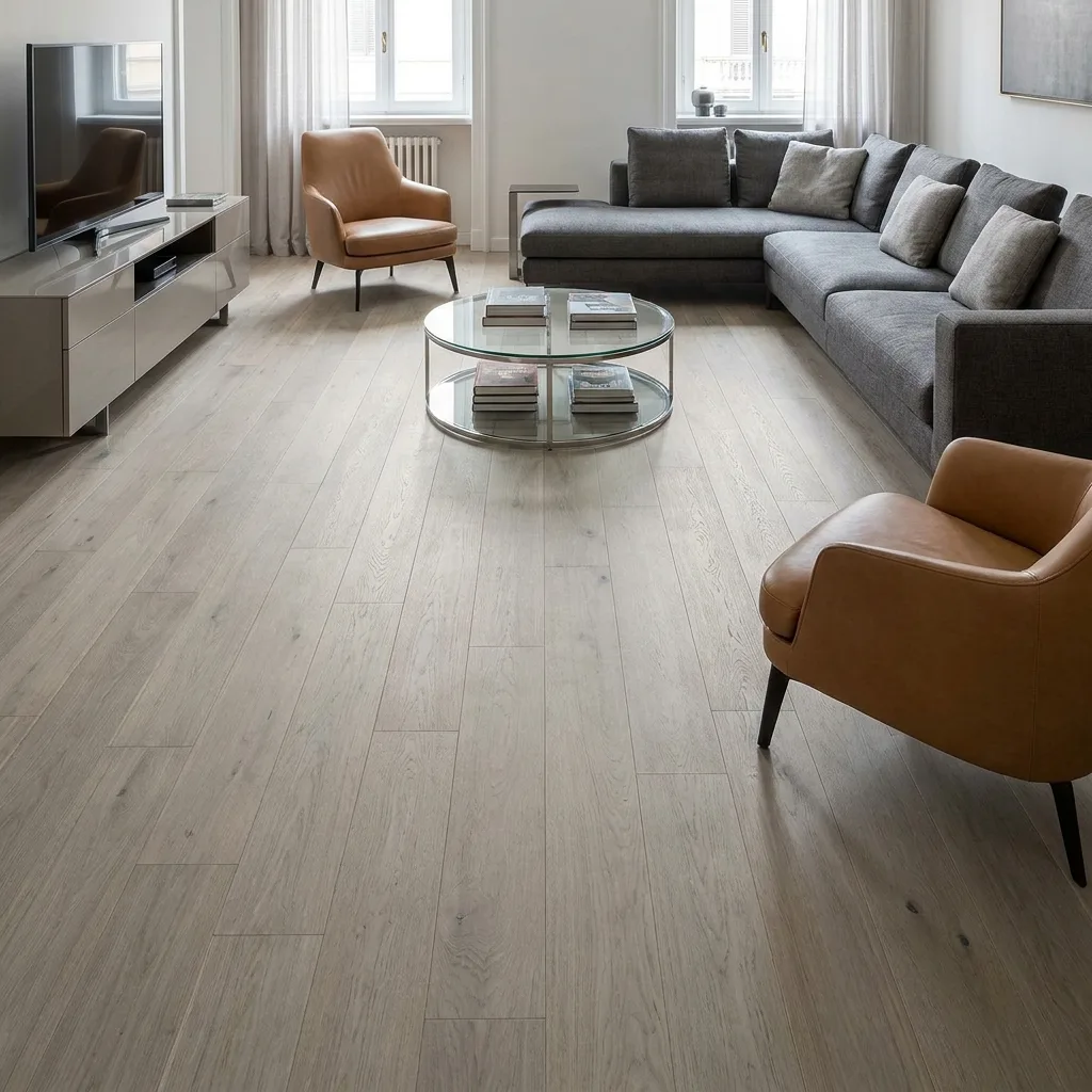PARQUET PREFINITI – Rovere 1 Strip – Majster Marzipan Muffin – Spazzolato – Stock residuo: 1 mq – Offerta: € 27,72