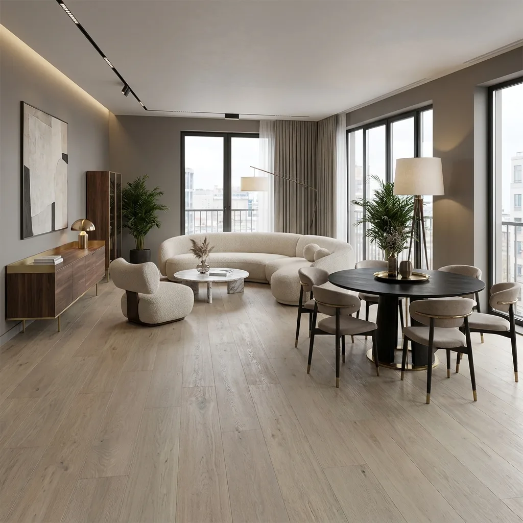 PARQUET PREFINITI – Rovere 1 Strip – Majster Marzipan Muffin – Spazzolato – Stock residuo: 1 mq – Offerta: € 27,72