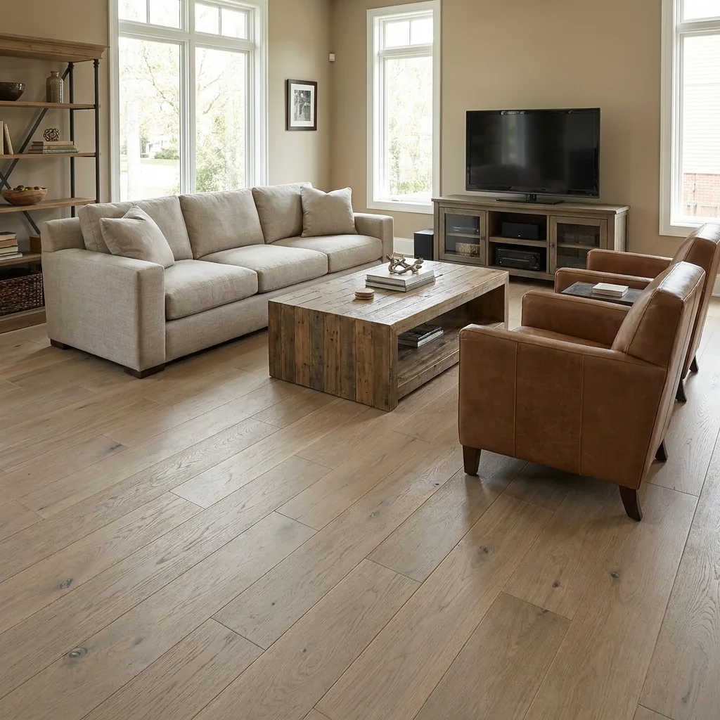 PARQUET PREFINITI – Rovere 1 Strip – Majster Marzipan Muffin – Spazzolato – Stock residuo: 1 mq – Offerta: € 27,72