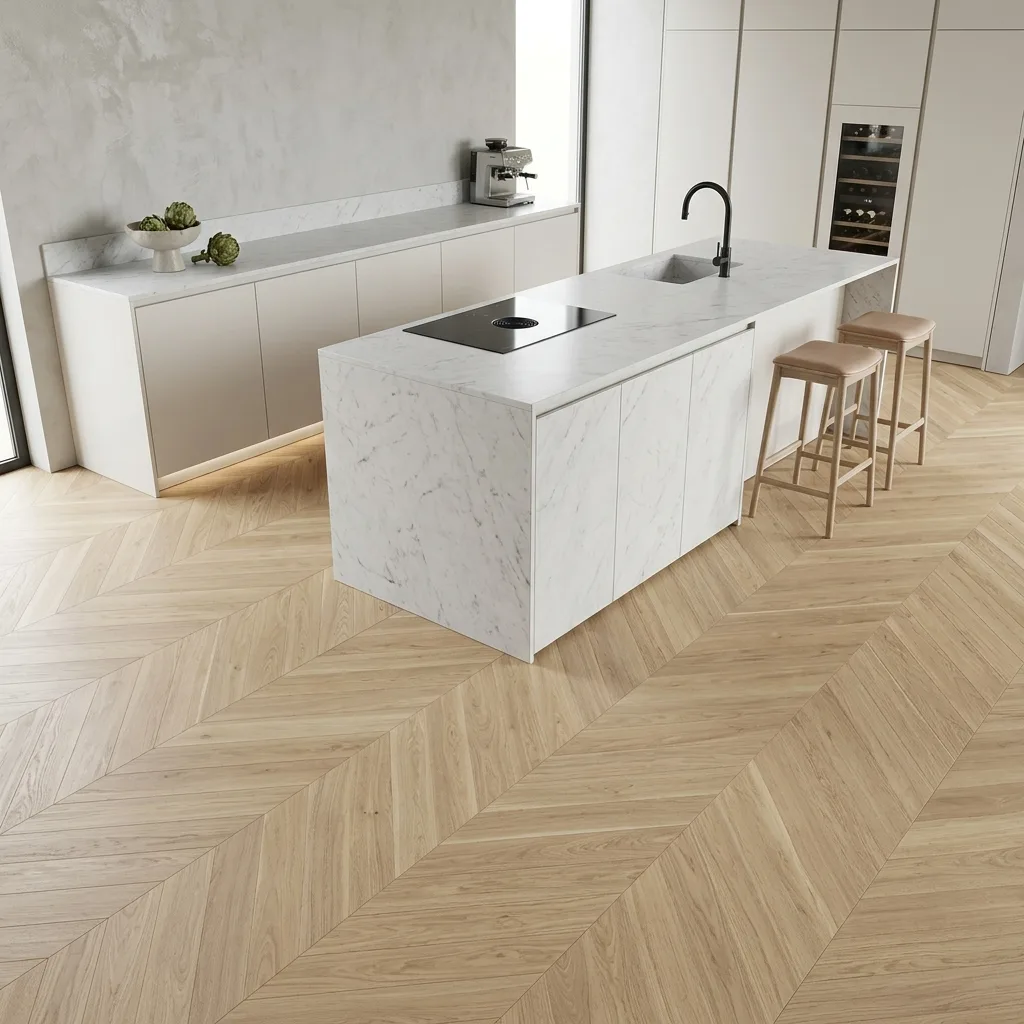 PARQUET SPINA FRANCESE – Rovere 1 Strip – Olio Cera – Spazzolato – Stock: 16,464mq – Offerta: € 526,85