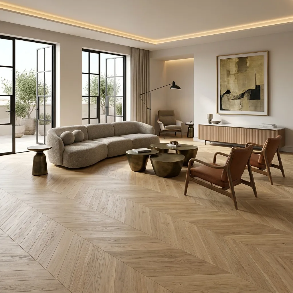 PARQUET SPINA FRANCESE – Rovere 1 Strip – Olio Cera – Spazzolato – Stock: 14,400mq – Offerta: € 489,60