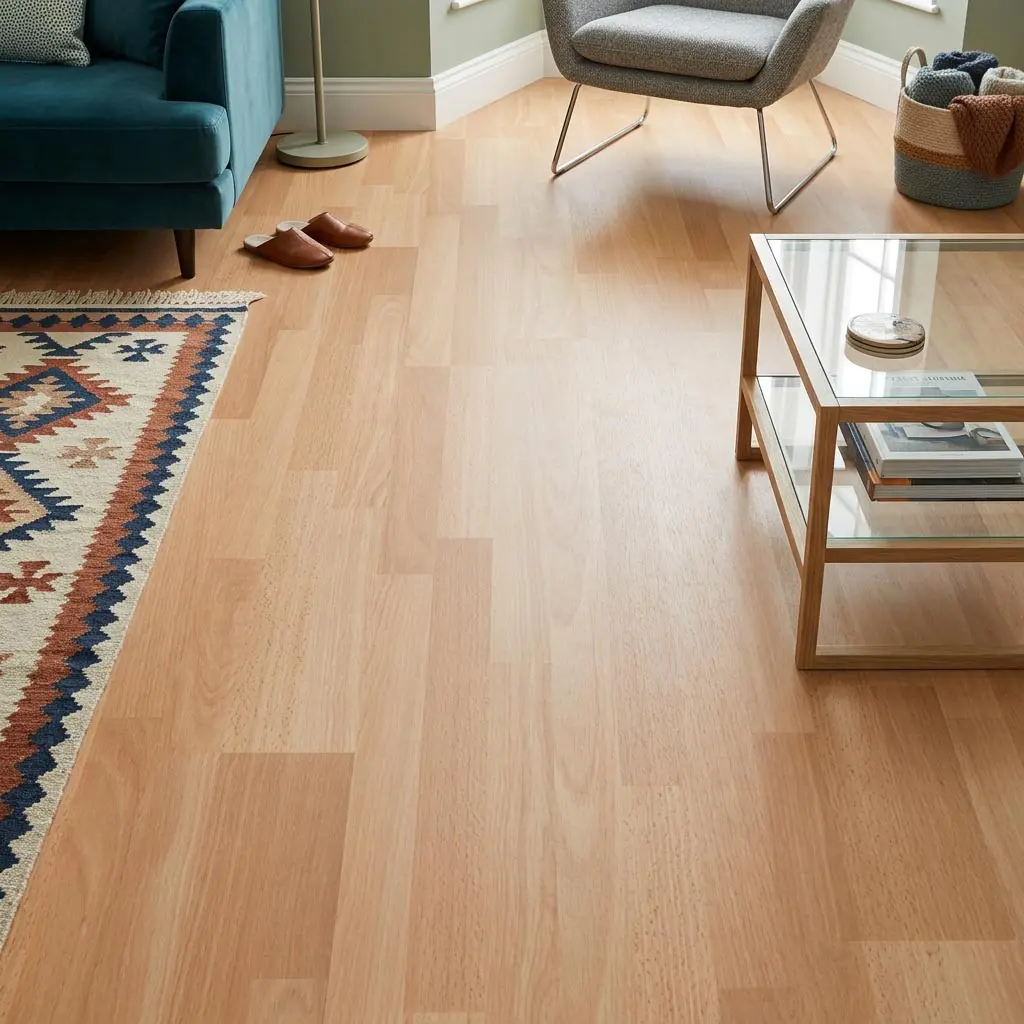 Parquet Laminato Beech 3 Strip Medium Plancia Intera AC4 Spessore 8 mm – Stock residuo: 7 mq – Offerta: € 48,36