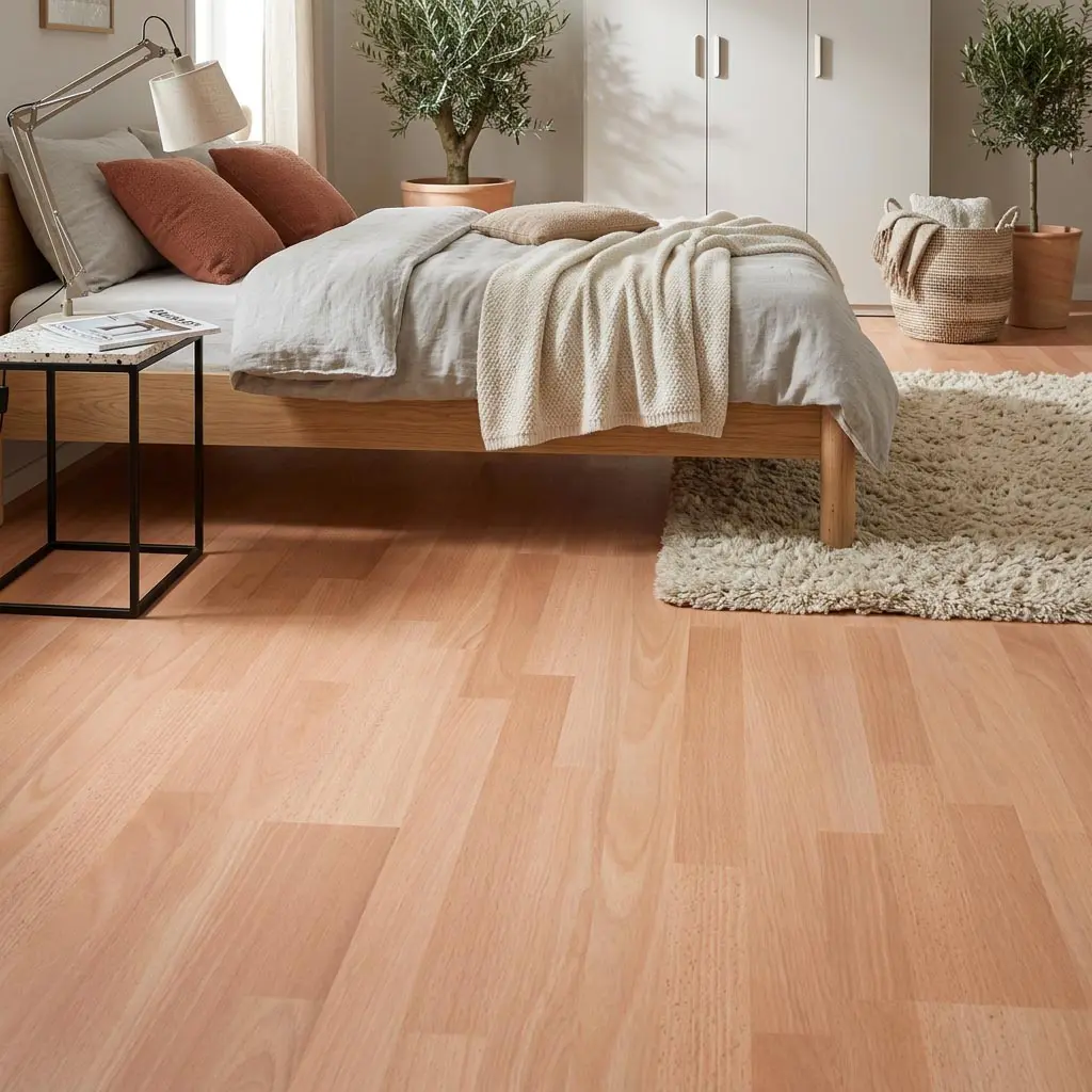 Parquet Laminato Beech 3 Strip Medium Plancia Intera AC4 Spessore 8 mm – Stock residuo: 7 mq – Offerta: € 48,36