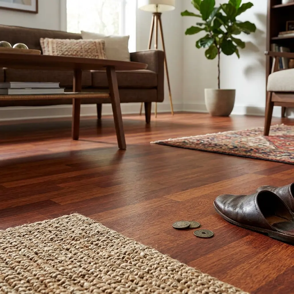 Parquet Laminato Merbau 3 Strip Medium Plancia Intera AC4 Spessore 8 mm – Stock residuo: 4 mq – Offerta: € 32,24