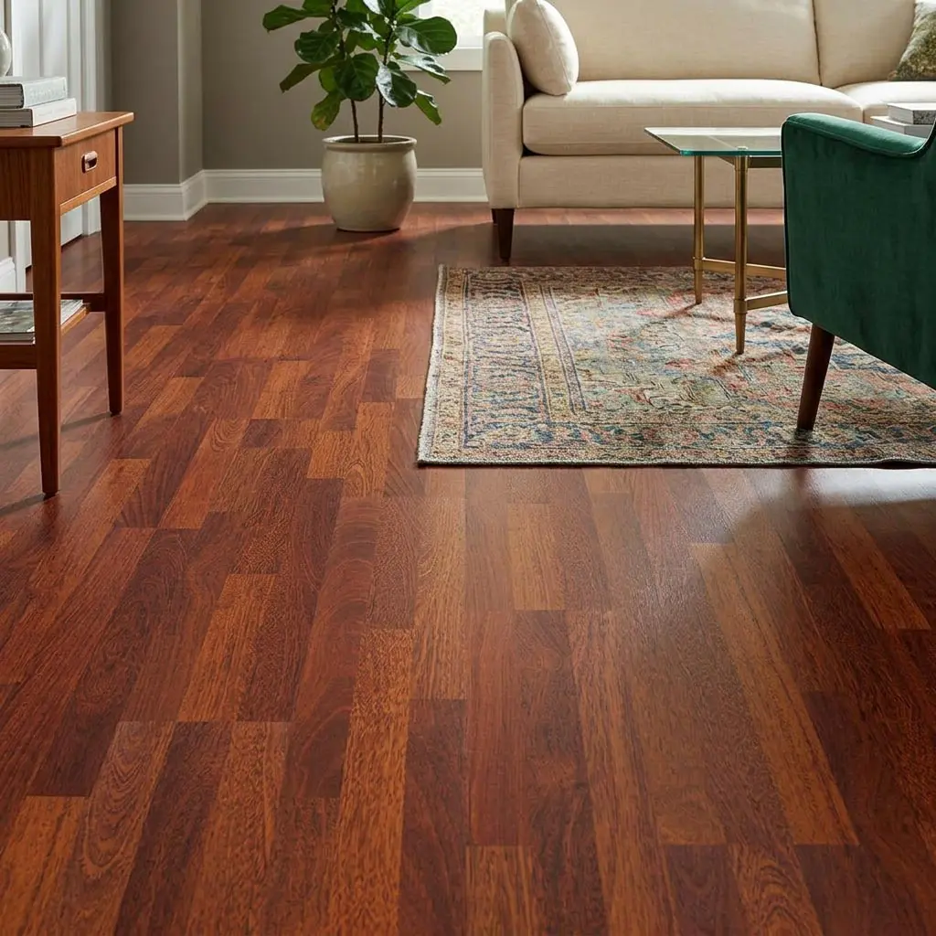 Parquet Laminato Merbau 3 Strip Medium Plancia Intera AC4 Spessore 8 mm – Stock residuo: 4 mq – Offerta: € 32,24