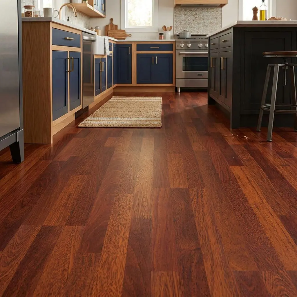 Parquet Laminato Merbau 3 Strip Medium Plancia Intera AC4 Spessore 8 mm – Stock residuo: 4 mq – Offerta: € 32,24