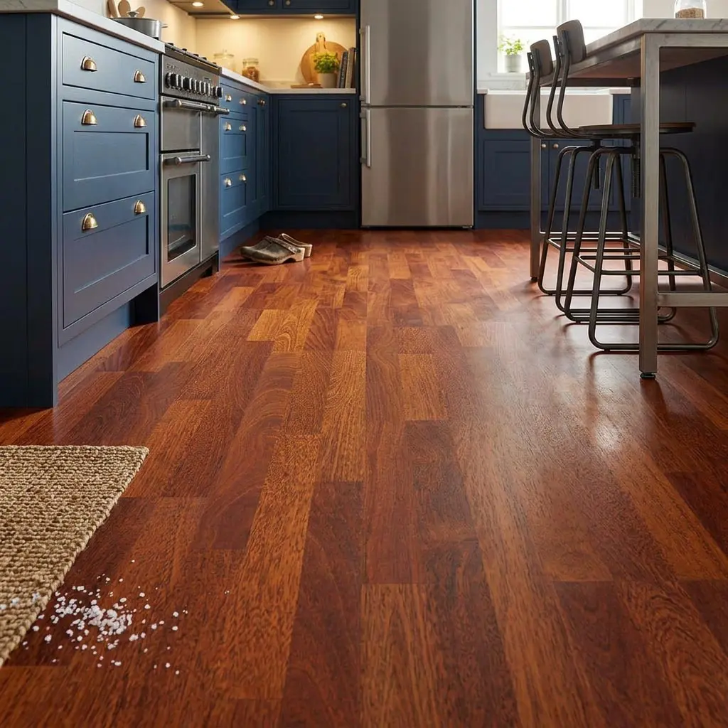 Parquet Laminato Merbau 3 Strip Medium Plancia Intera AC4 Spessore 8 mm – Stock residuo: 4 mq – Offerta: € 32,24