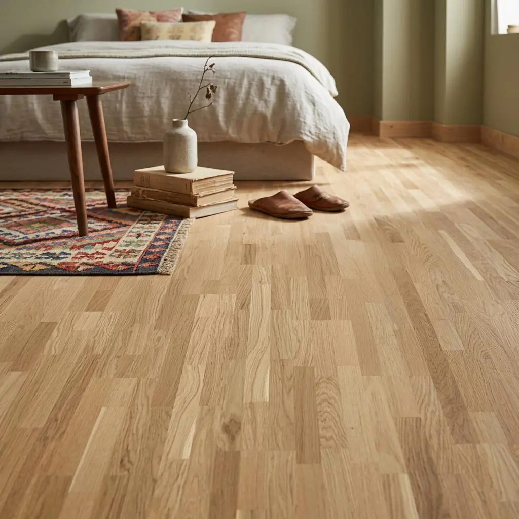 Parquet Laminato Oak 3 Strip Medium Plancia Intera AC4 Spessore 8 mm – Stock: 4,960mq – Offerta: € 32,24