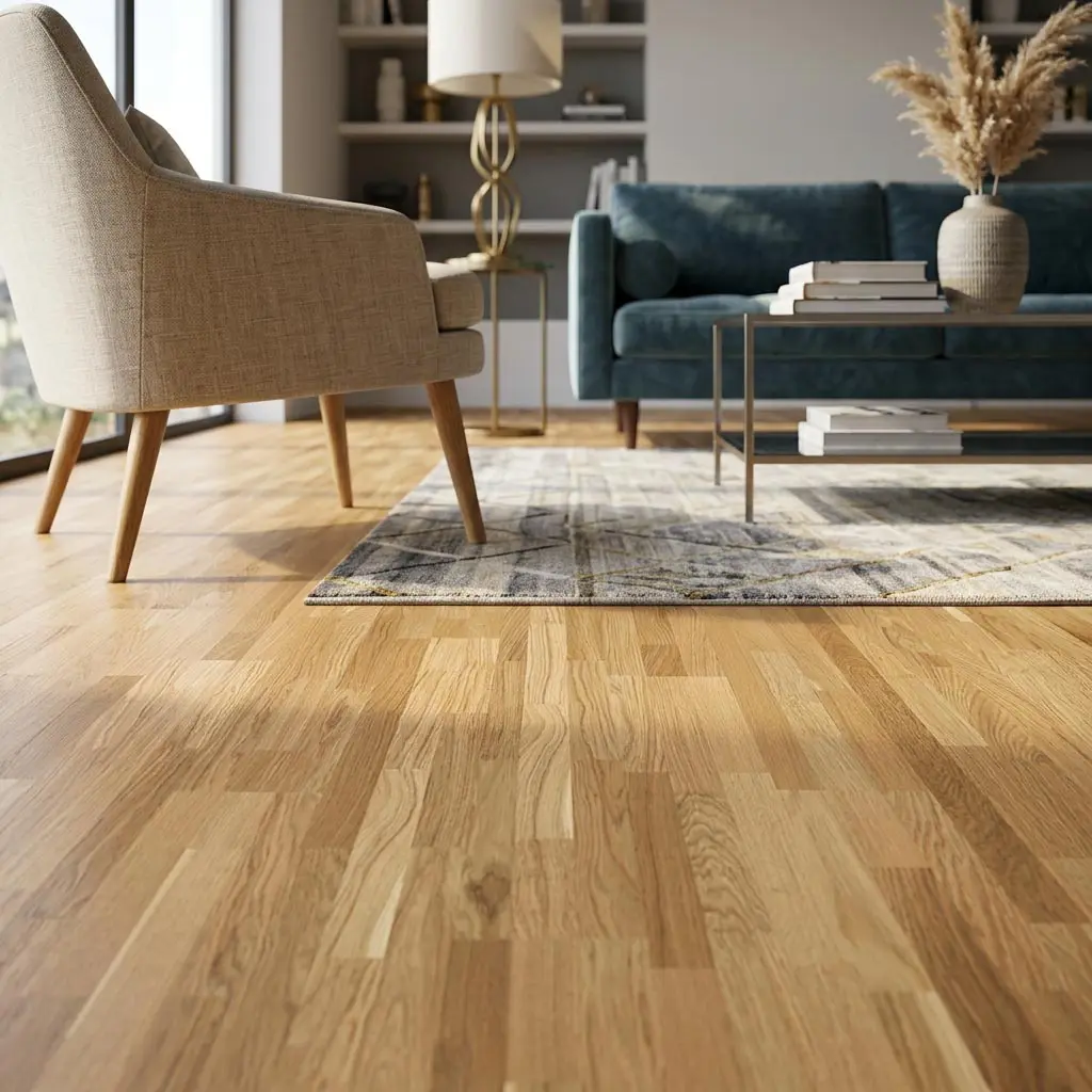 Parquet Laminato Oak 3 Strip Medium Plancia Intera AC4 Spessore 8 mm – Stock: 4,960mq – Offerta: € 32,24