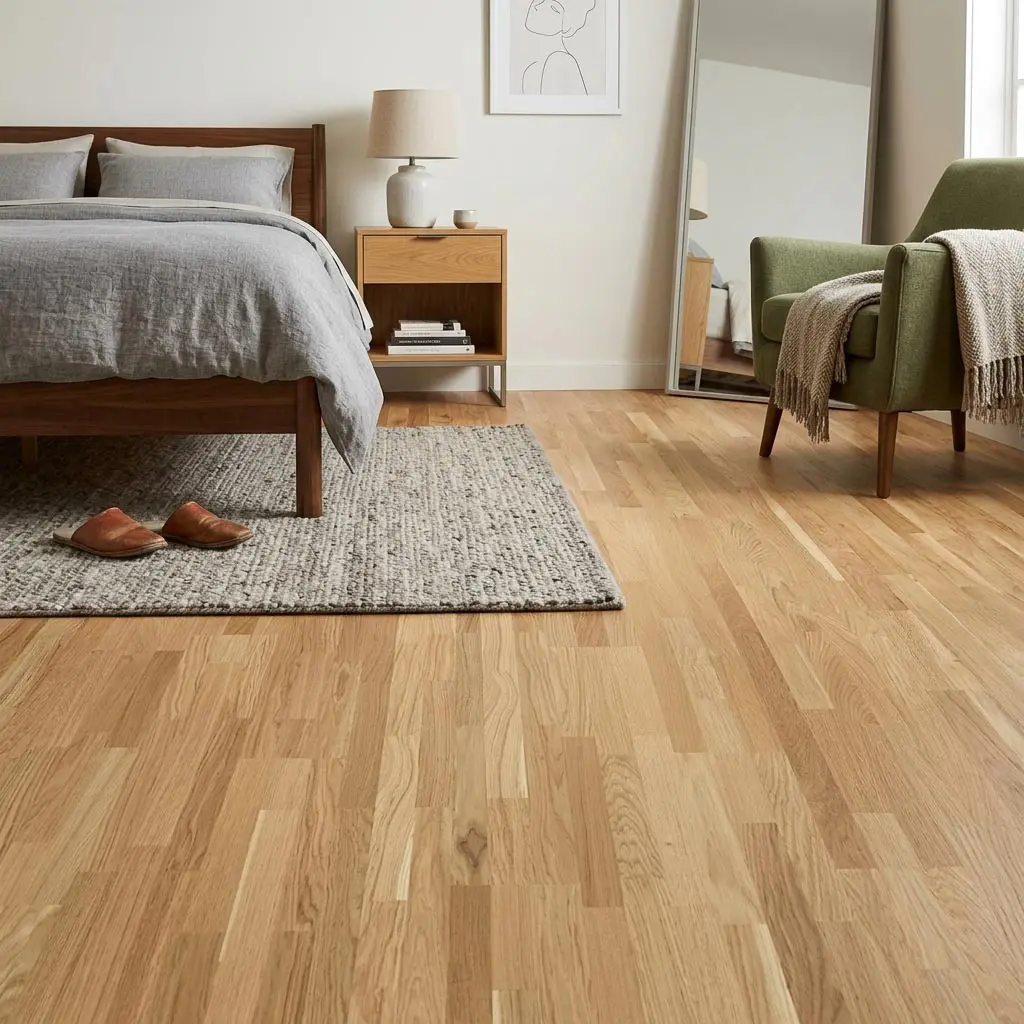 Parquet Laminato Oak 3 Strip Medium Plancia Intera AC4 Spessore 8 mm – Stock: 4,960mq – Offerta: € 32,24