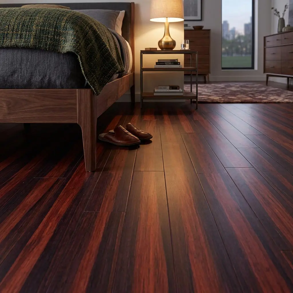 PARQUET BAMBOO MASSELLO PREFINITO – BAMBOO STRAND WOVEN ANTICATO BICOLORE