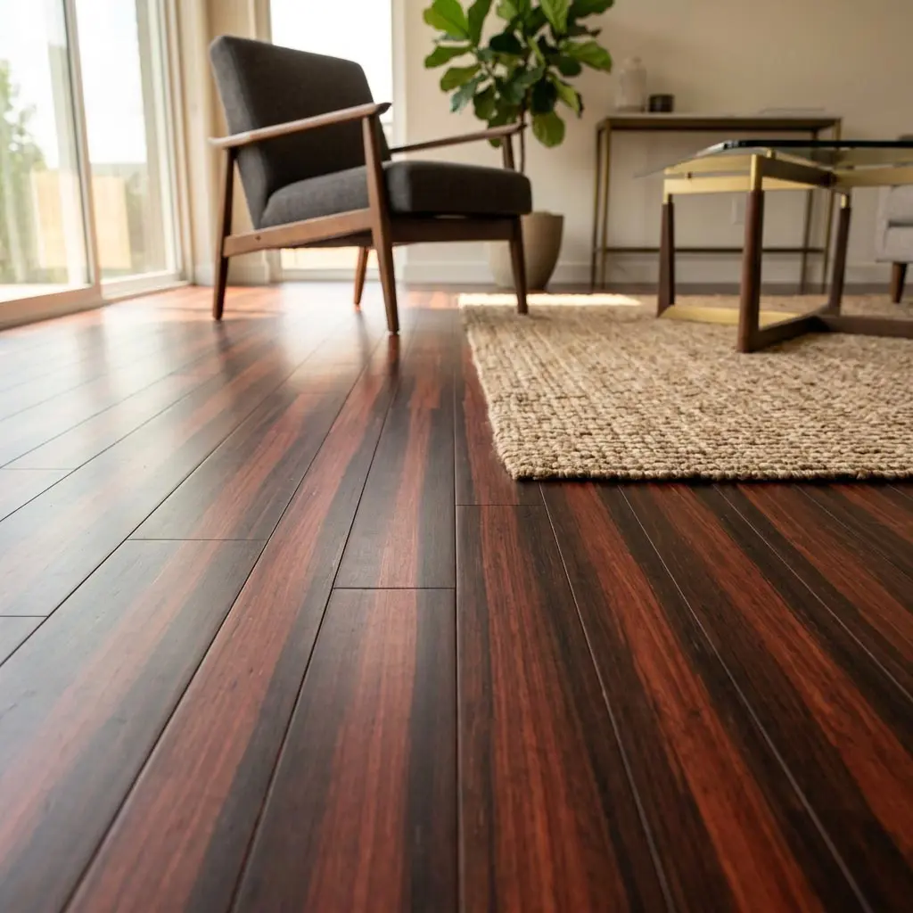 PARQUET BAMBOO MASSELLO PREFINITO – BAMBOO STRAND WOVEN ANTICATO BICOLORE