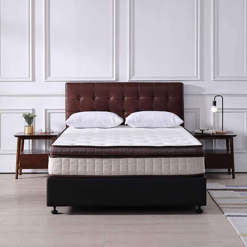 Materasso laminato ibrido memory foam e pocket spring