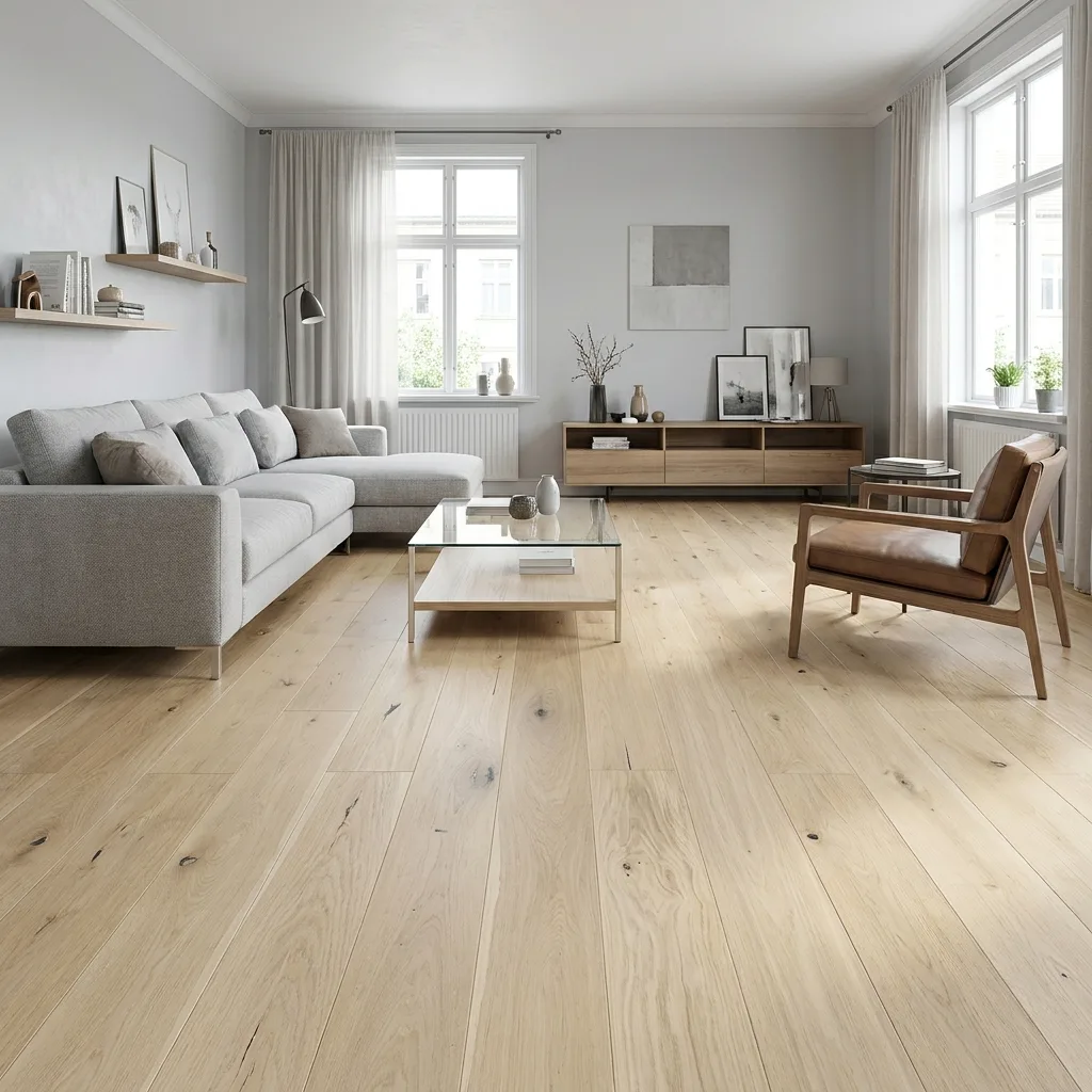 PARQUET PREFINITI – Rovere 1 Strip – Monte Bianco Chamonix – Verniciato Opaco – Stock: 9,750mq – Offerta: €