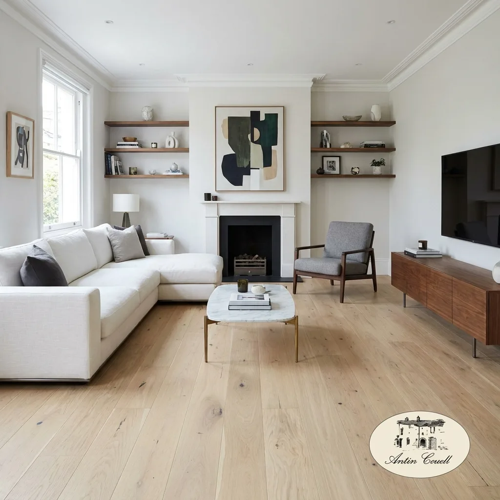 PARQUET PREFINITI – Rovere 1 Strip – Monte Bianco Chamonix – Verniciato Opaco – Stock: 9,750mq – Offerta: €