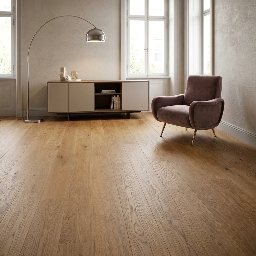 PARQUET PREFINITI – Rovere 1 Strip – Olio Naturale – Spazzolato – Stock: 5,850mq – Offerta: € 122,85