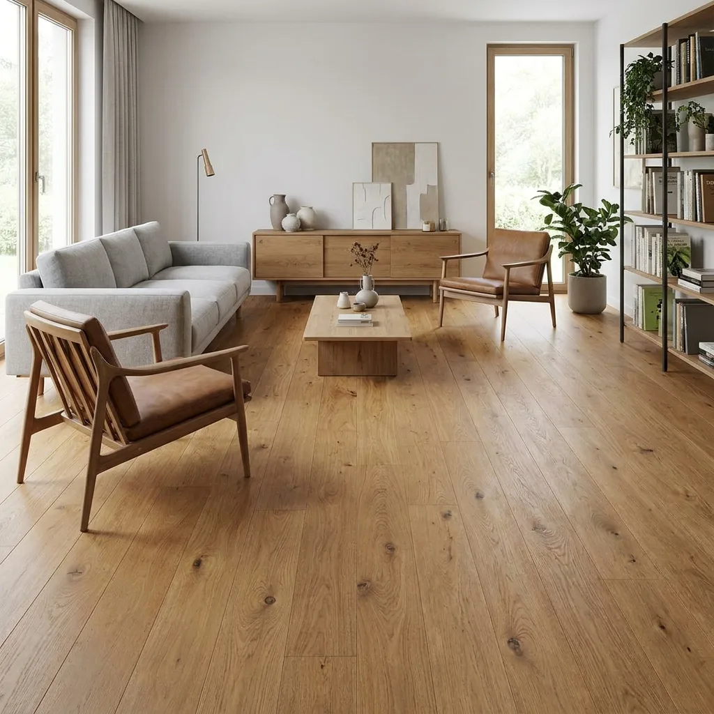 PARQUET PREFINITI – Rovere 1 Strip – Olio Naturale – Spazzolato – Stock: 5,850mq – Offerta: € 122,85