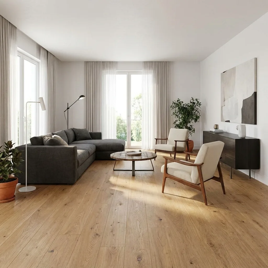 PARQUET PREFINITI – Rovere 1 Strip – Olio Naturale – Spazzolato – Stock: 5,850mq – Offerta: € 122,85