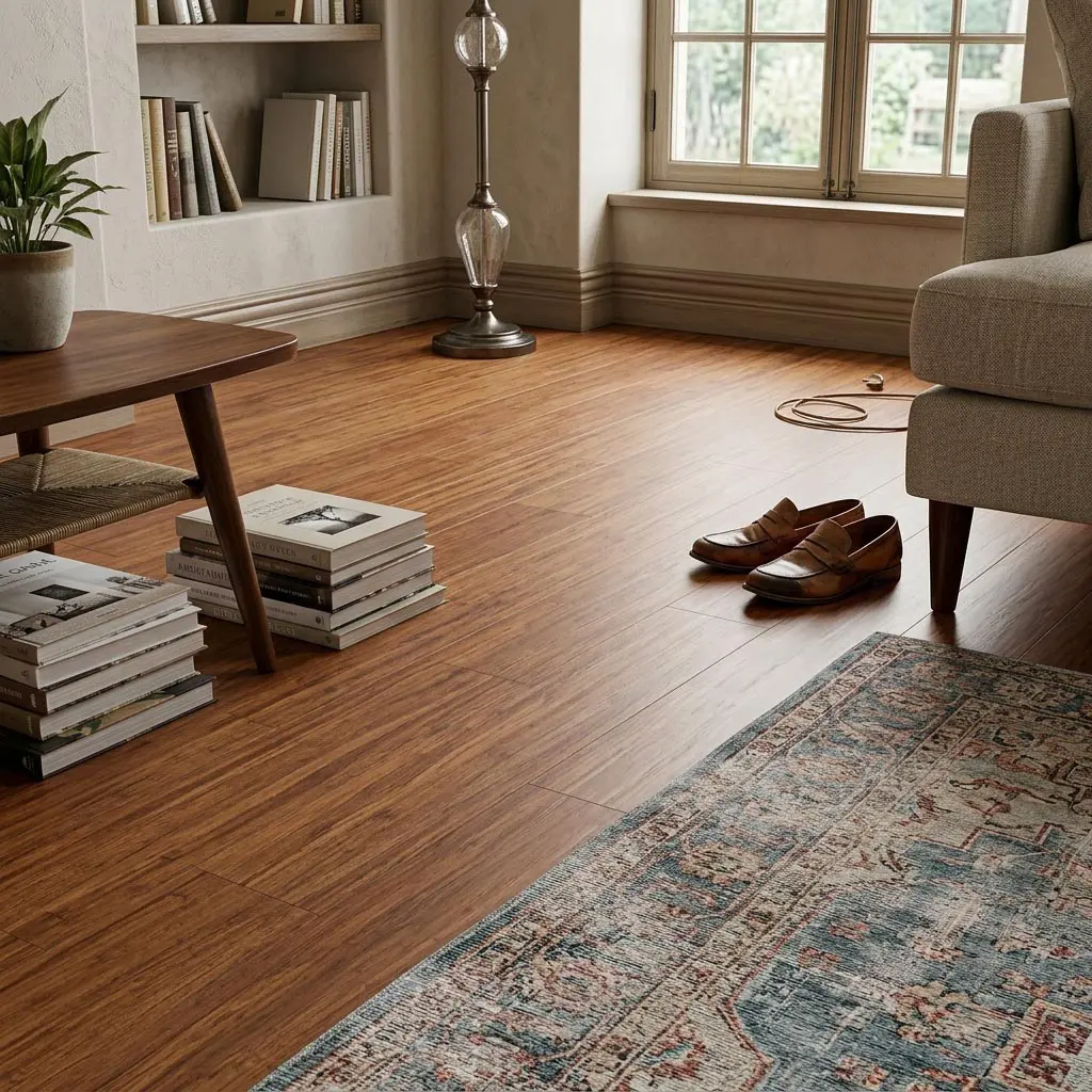 PARQUET BAMBOO MASSELLO PREFINITO – BAMBOO STRAND WOVEN ANTICATO