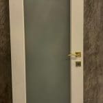 Porta Battente Laminato Capitolino con Vetro