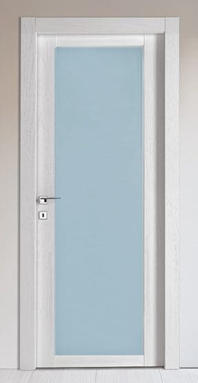 Porta Battente Laminato Gioia con Vetro