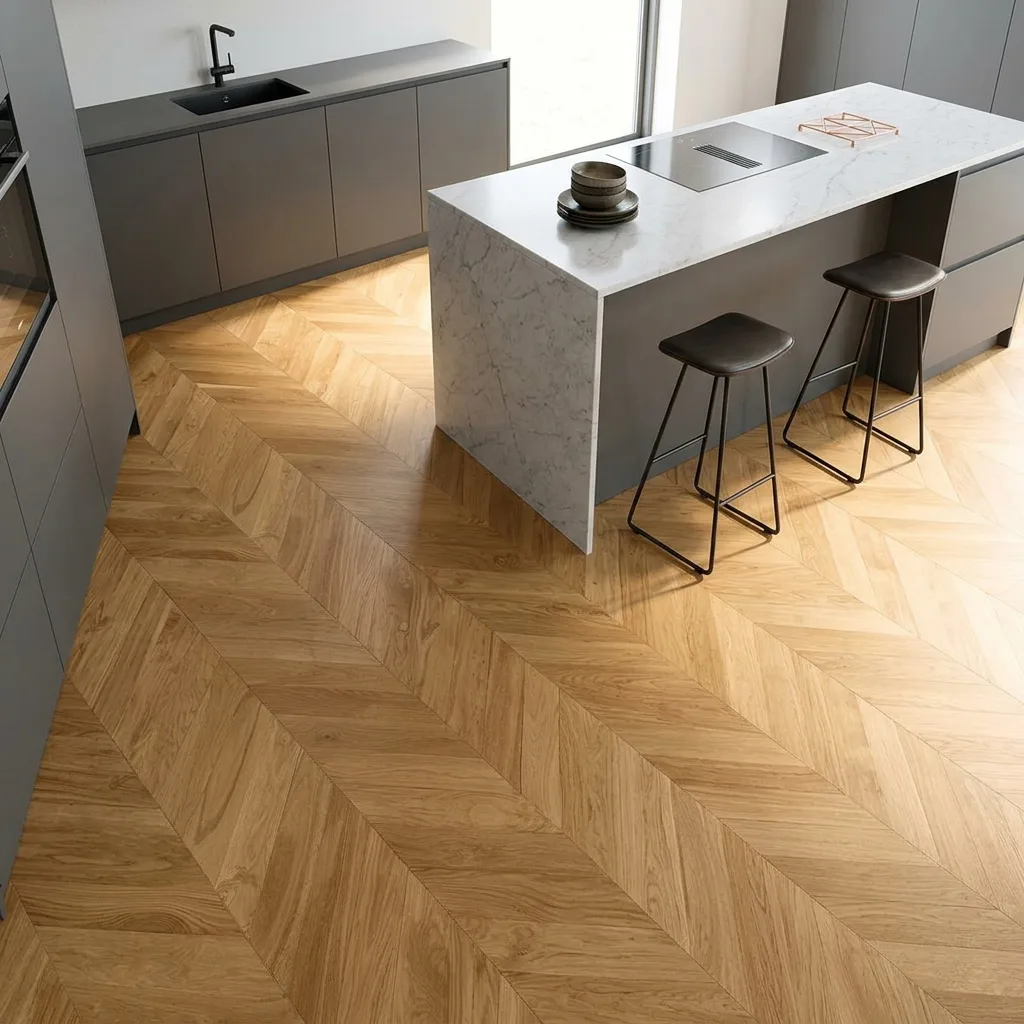 PARQUET SPINA FRANCESE – ROVERE 2 STRATI
