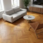 Parquet Legno Prefinito, Parquet spina italiana, Teak Asia TOP EXCLUSIVE 15 x 120 x 900 Spazzolato Olio UV