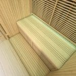 GENOVA – Sauna a Infrarossi con Design in Legno e Cristallo – 170x105x190 cm