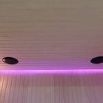 GENOVA – Sauna a Infrarossi con Design in Legno e Cristallo – 170x105x190 cm