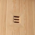 LEVANTO Sauna Finlandese – Benessere e Tecnologia Elegante – 180x120x190 cm