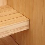 LEVANTO Sauna Finlandese – Benessere e Tecnologia Elegante – 180x120x190 cm