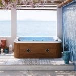 MARATEA – Minipiscina Idromassaggio Compatta e Versatile – Grey