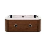 MARATEA – Minipiscina Idromassaggio Compatta e Versatile – Grey