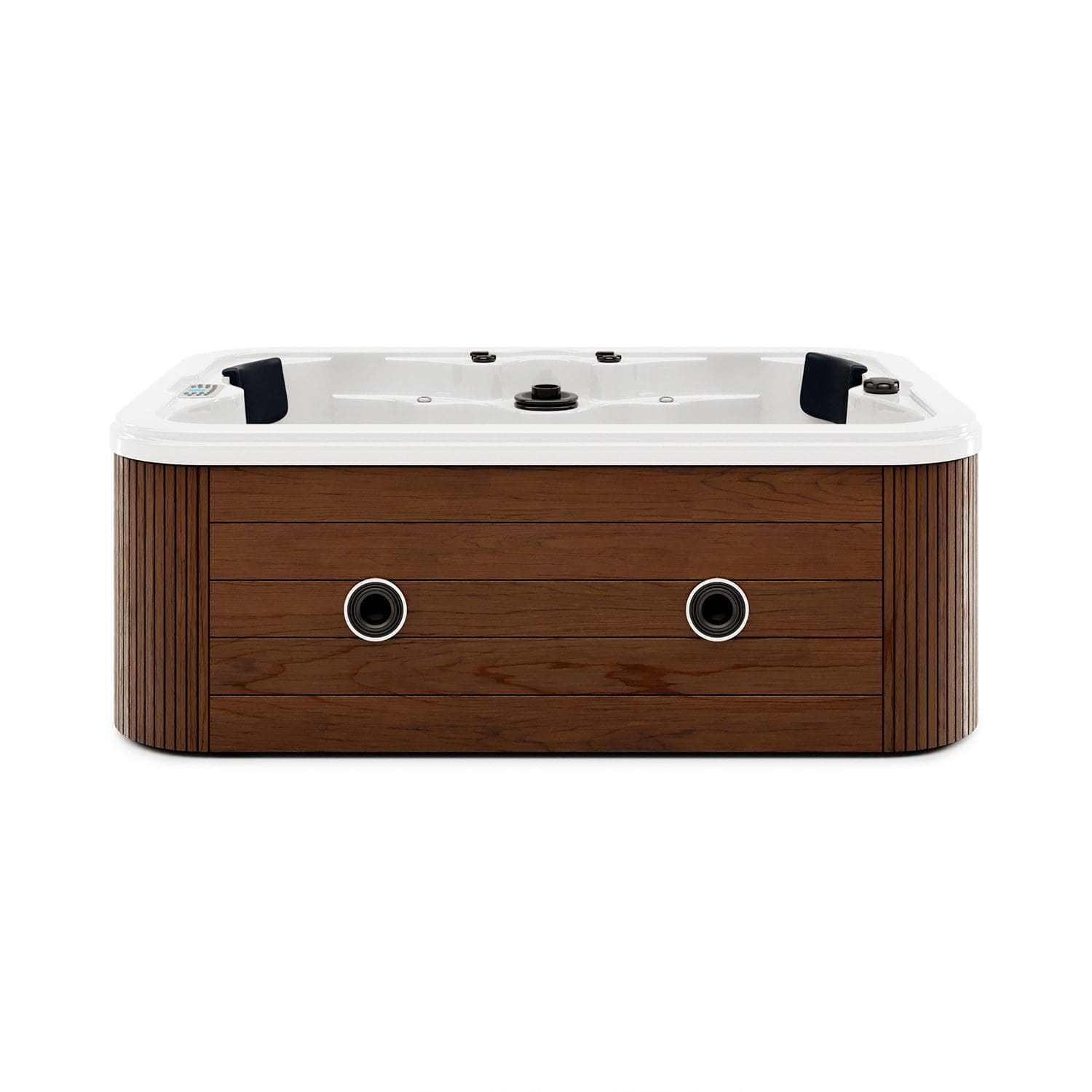 MARATEA – Minipiscina Idromassaggio Compatta e Versatile – Teak