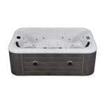 MARATEA – Minipiscina Idromassaggio Compatta e Versatile – Grey