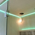 SCILLA – Sauna a Infrarossi con Cromoterapia e Bluetooth – 120x105x190 cm