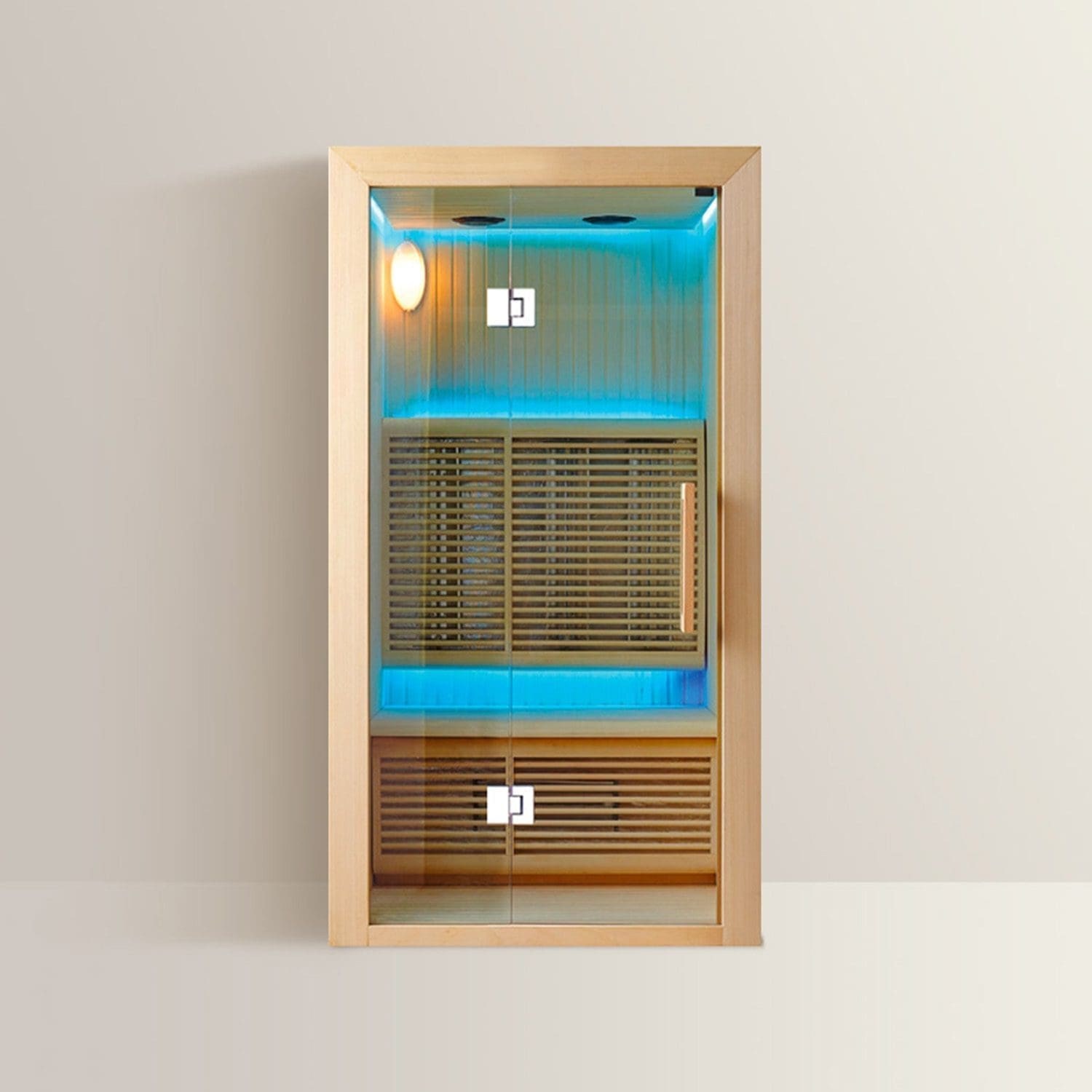 SCILLA – Sauna a Infrarossi con Cromoterapia e Bluetooth – 120x105x190 cm