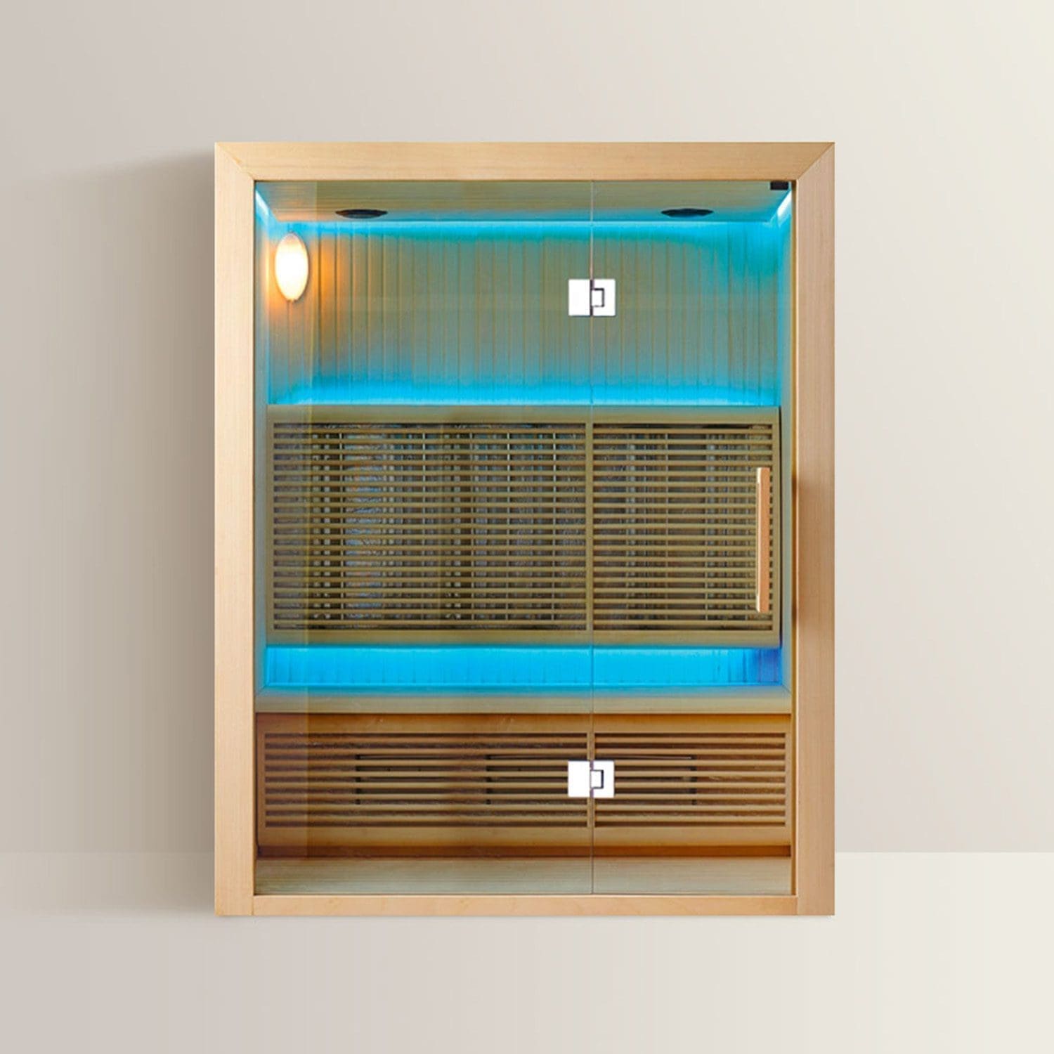 SCILLA – Sauna a Infrarossi con Cromoterapia e Bluetooth – 120x105x190 cm