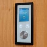 SCILLA – Sauna a Infrarossi con Cromoterapia e Bluetooth – 120x105x190 cm