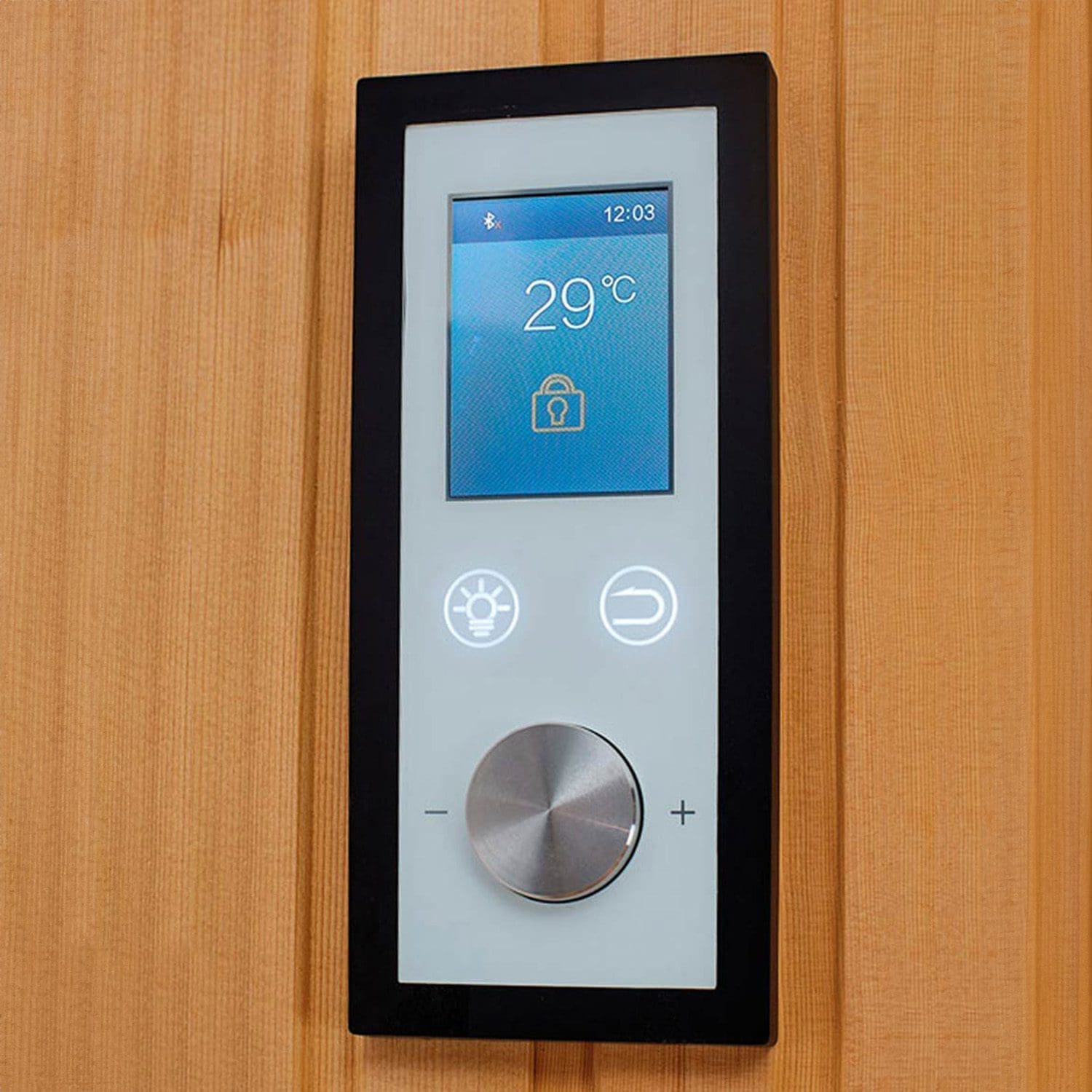 SCILLA – Sauna a Infrarossi con Cromoterapia e Bluetooth – 120x105x190 cm