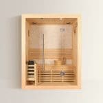 TROPEA Sauna Finlandese – Benessere e Design Elegante – 150×105×190 cm