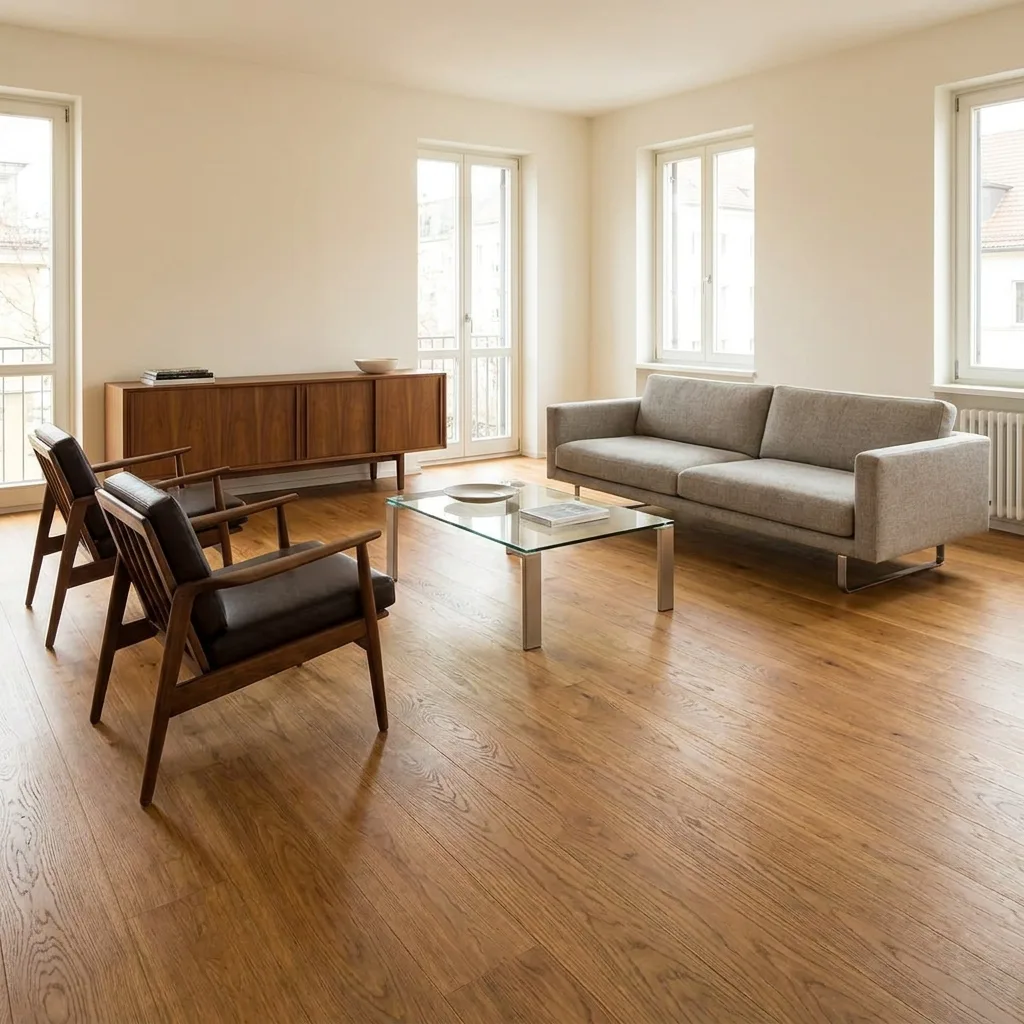PARQUET PREFINITI – Rovere 1 Strip – Cognac – Verniciato Opaco – Spazzolato – Stock residuo: 13 mq – Offerta: € 294,89